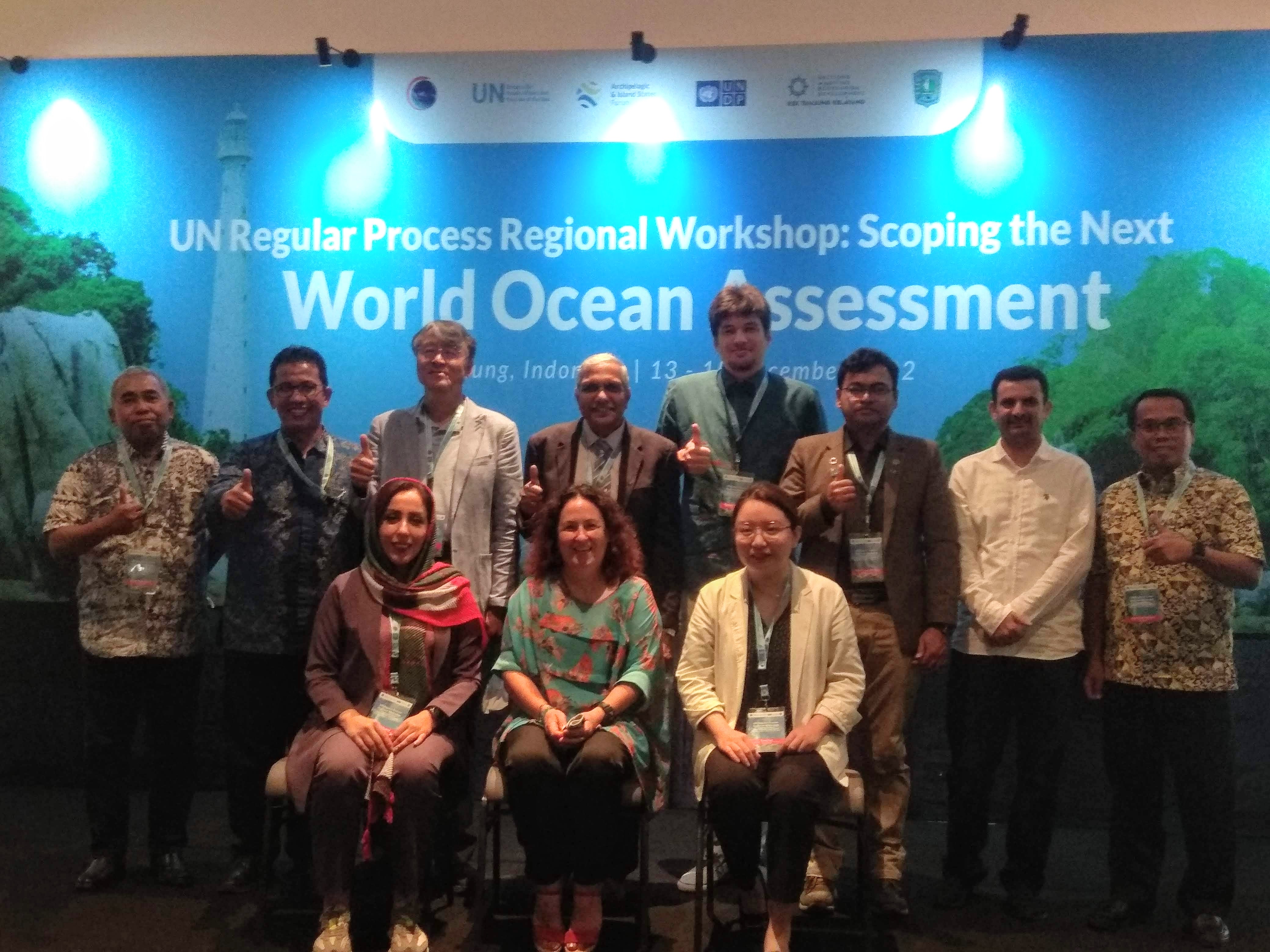 World Ocean Assessment workshop at Belitung, Indonesia, December 2022