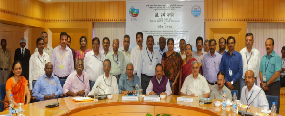 Minister of MoES & Science Technology Dr. Harsh Vardhan's Visit to NIOT