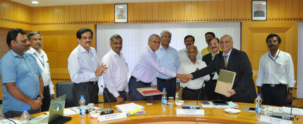 NIOT signed an MOU with BHEL - Trichy
