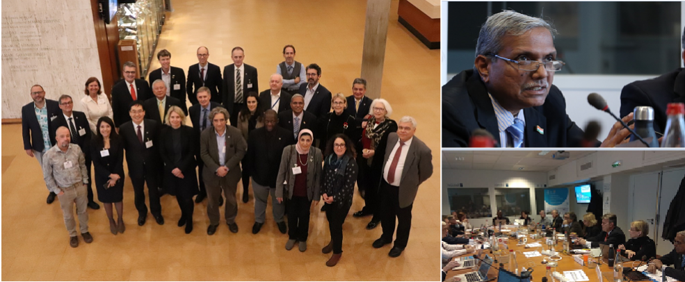 Dr. M.A.Atmanand, Director, NIOT attending the first meeting of the Executive Planning Group (EPG) of the UN Decade of Ocean Science for Sustainable Development (2021-2030), at UNESCO Headquarters, Paris, France.