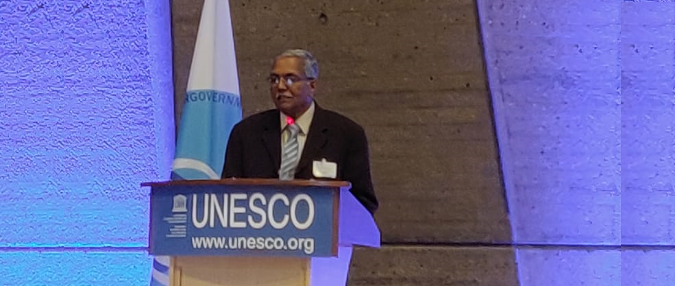 At the IOC,UNESCO meeting on the 28th-June-2019, Dr. M.A.Atmanand, Director, MoES NIOT and chair, IOCINDIO, IOC presented the activities taken up by the body in the last biennium. He also moved the proposal to elevate the status of IOCINDIO to a sub